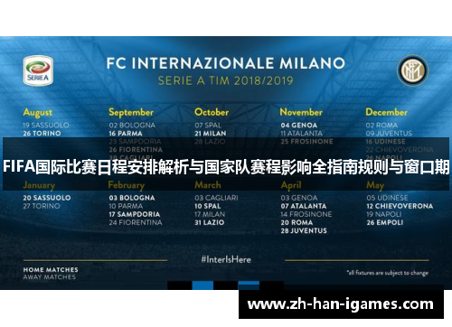 FIFA国际比赛日程安排解析与国家队赛程影响全指南规则与窗口期 FIFA国际比赛日程安排解析与国家队赛程影响全指南规则与窗口期